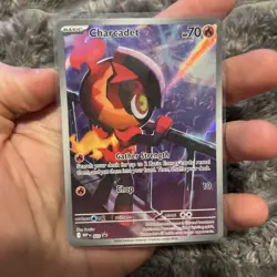 Charcadet 022 ETB Black Star Promo - Pokemon TCG Phantasmal Flames - NM+/SEALED - Image 1