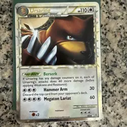 Pokemon TCG Ursaring (Prime) 89/95 Unleashed Holo | VLP - Image 1