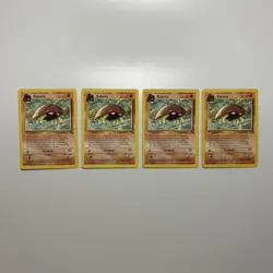 4!!!!! - Pokemon Fossil Set Unlimited Regular Finish Kabuto 50/62 LP-NM OC1116 - Image 1