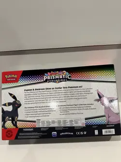 Pokemon TCG Prismatic Evolutions Premium Figure Collection Box Sealed New - Image 3