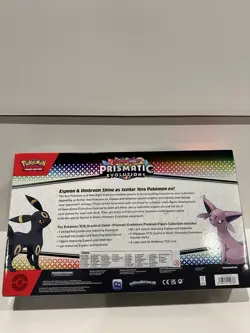 Pokemon TCG Prismatic Evolutions Premium Figure Collection Box Sealed New - Image 4