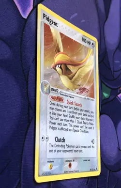 Pidgeot 10/112 - EX FireRed & LeafGreen - Holo Rare - Vintage 2004 Pokemon NM LP - Image 4