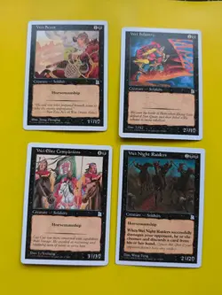 4 x Wei inc Night Raiders, Scout,Infanty Portal Three Kingdoms. MTG 4 Card - Image 1