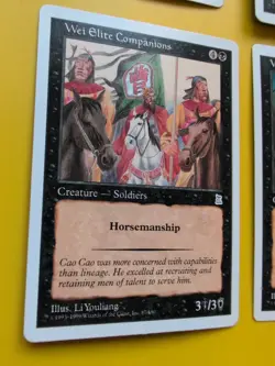 4 x Wei inc Night Raiders, Scout,Infanty Portal Three Kingdoms. MTG 4 Card - Image 5