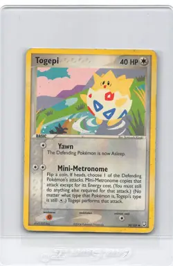 TOGEPI 50/109 - NON-Holo - EX Team Rocket Returns - Pokemon Card - HP/DMG - Image 1
