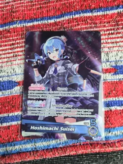 Hololive Official Card Game Hoshimachi Suisei OSR English hBP01-007 - Image 1
