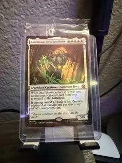 Pre- Release Anti-Venom, Horrifying Healer Marvel's Spider-Man Foil Still Sealed - Image 2