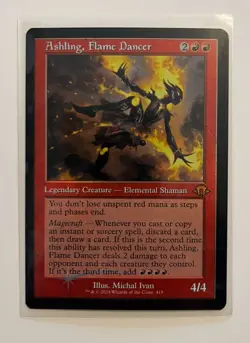 MTG - Modern Horizons 3 - Ashling, Flame Dancer Retro Foil - Mythic 0415 - Image 1