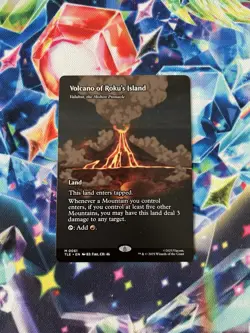 Volcano of Roku's Island Avatar: The Last Airbender Magic MTG NM - Image 1