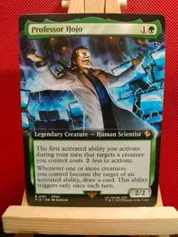 Professor Hojo (Extended Art) - Final Fantasy Commander - NM - MTG - Image 1