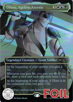 MTG Oloro, Ageless Ascetic (Rainbow) (1962) | NM Foil | Secret Lair {SLD} - Image 1