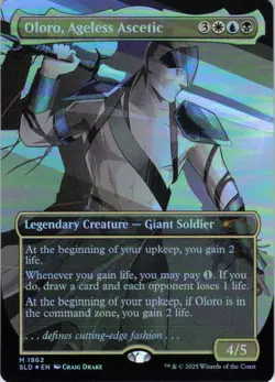 MTG Oloro, Ageless Ascetic (Rainbow) (1962) | NM Foil | Secret Lair {SLD} - Image 2
