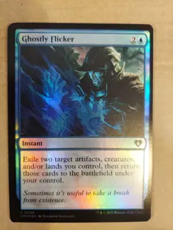 Ghostly Flicker Commander Masters Foil - Image 1