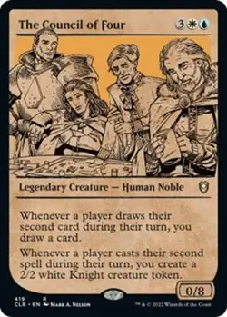 The Council of Four 419 - Regular - NM - Battle for Baldur's Gate - Image 1
