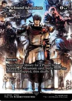 NM - Newfound Adventure - Farseek (Showcase) U FINAL FANTASY: Through the Ages 4 - Image 1