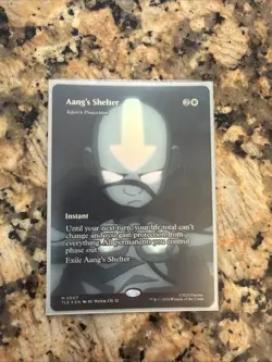 Aangs Shelter NM Foil #0007 MTG (Teferi's Protection) Borderless - Image 1