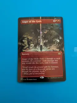 Anger of the Gods (Borderless) Double Masters 2022 Foil - Image 1