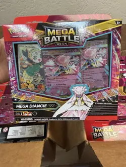 ENGLISH Pokemon TCG Battle Deck Mega Diancie EX IN HAND - Image 1