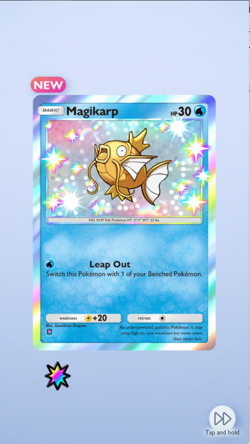 Pokemon TCG Pocket - Shiny Magikarp- 1 ?- Wisdom of Sea and Sky - ENGLISH - Image 1