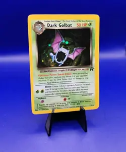 Dark Golbat 7/82 Team Rocket Set Holo Rare Pokemon Card Nintendo TCG WOTC LP - Image 2
