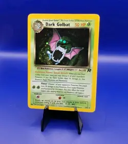 Dark Golbat 7/82 Team Rocket Set Holo Rare Pokemon Card Nintendo TCG WOTC LP - Image 3