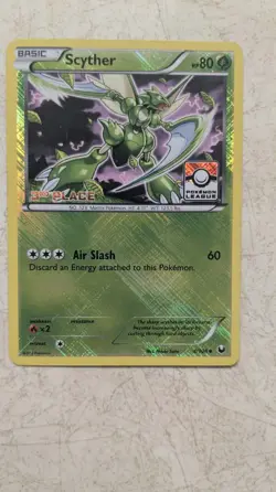 Pokemon TCG Scyther League promo Card 4/108 3rd Place - Image 1