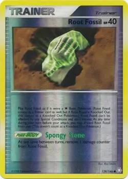 Root Fossil - 139/146 - Common - Reverse Holo - Legends Awakened #139 Pokemon TC - Image 1