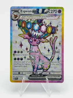 Espeon ex - 175 SVP 175 SV: Scarlet & Violet Promo Cards Holo Pokemon TCG NM - Image 1