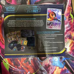 New Phantasmal Flames Pokemon Center Elite Trainer Box ETB PC with Tear / Cut !! - Image 2