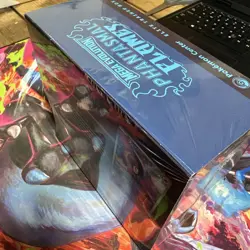 New Phantasmal Flames Pokemon Center Elite Trainer Box ETB PC with Tear / Cut !! - Image 5