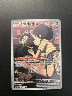 Pokemon TCG Poltchageist 171/167 Illustration Rare Twilight Masquerade NM/M - Image 1