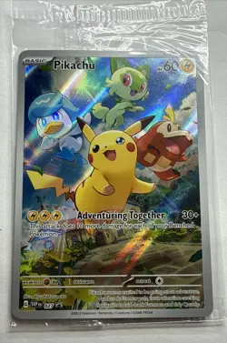 Pikachu #27 SEALED Pokemon TCG Black Star Promo Near Mint Paldea Evolved ETB 027 - Image 1