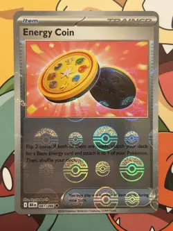 Energy Coin 81/86 Poke Ball Uncommon Black Bolt Pokemon TCG - Image 1
