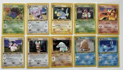 Pokemon NEO GENESIS 1st edition Complete Uncommon And Common 76/76 LP/NM - Image 4