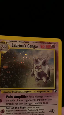 2000 Pokemon Gym Heroes Sabrina's Gengar Holo #14/132 - Rare Swirl - Image 2