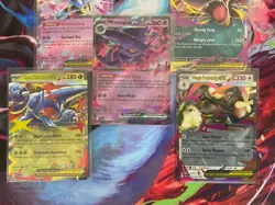 Pokemon Mega Evolution Phantasmal Flames Lot Of 5 Ex Cards Near Mint / Mint - Image 3