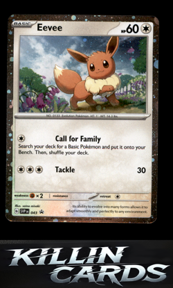 Eevee - 200 (Cosmos Holo) SVP 200 Pokemon Promo SV: Scarlet & Violet Promo Cards - Image 1