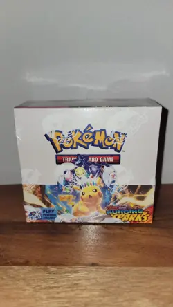 POKEMON SURGING SPARKS Booster Box Scarlet & Violet New Factory Sealed 36 Packs - Image 1