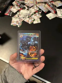 Mega Charizard x Ex 125/094 SR Full Art Pokemon Card English Mint Condition - Image 1