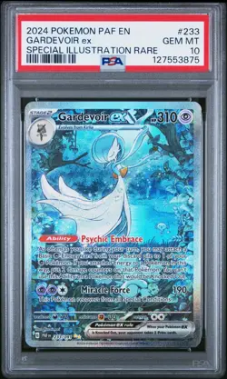 POKEMON PSA 10 2024 SV Paldean Fates Gardevoir ex 233/091 SIR *3875 - Image 1