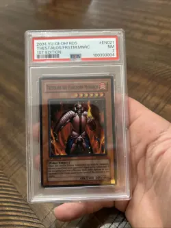 Yu-Gi-Oh TCG Thestalos the Firestorm Monarch RDS-EN021 Super Rare 1st Edition LP - Image 1