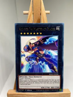Number 74: Master Of Blades - Gold Rare 1st Edition MAGO-EN058 - NM - YuGiOh - Image 1