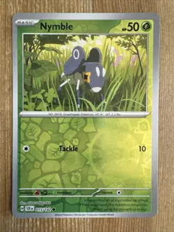 Nymble 015/142 Stellar Crown Reverse Holo Pokemon Card NM - Image 1