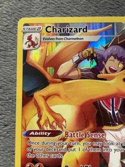 Charizard TG03/TG30 Full Art Trainer Gallery Rare Pokemon Card Lost Origin 2022 - Image 5