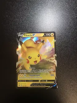 Pikachu V Full Art - Vivid Voltage - Holofoil - NM Pokemon Card - Image 1
