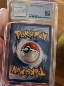 (POP 1) CGC 10 PRISTINE Pokemon Poliwag EX Unseen Forces 67/115 2005 Card - Image 3