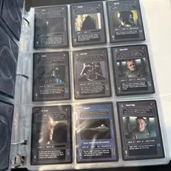 1996 DECIPHER STAR WARS CCG CARD LOT - PREMIERE - Skywalker Vader Black Border - Image 4