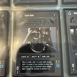 1996 DECIPHER STAR WARS CCG CARD LOT - PREMIERE - Skywalker Vader Black Border - Image 5
