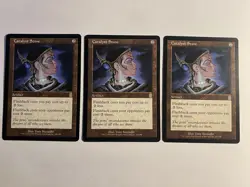3X Played MTG Magic The Gathering Catalyst Stone Odyssey Rare Artifact Card - Image 1
