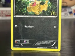 Pokemon TCG McDonald's Promo - 2012 - Scraggy #10/12 Stamped Holo Card - Image 3